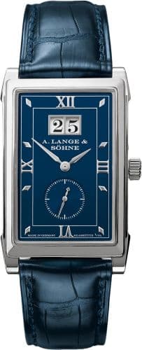 Cabaret Big Date White Gold / Blue — photo from WatchBase · Photo: WatchBase · © WatchBase, used with permission · Source: https://watchbase.com/a-lange-sohne/cabaret/107-027