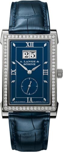 Cabaret White Gold - Diamond / Blue — photo from WatchBase · Photo: WatchBase · © WatchBase, used with permission · Source: https://watchbase.com/a-lange-sohne/cabaret/808-029