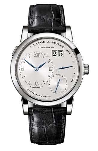 Lange 1 Stainless Steel — photo from WatchBase · Photo: WatchBase · © WatchBase, used with permission · Source: https://watchbase.com/a-lange-sohne/lange-1/101-026