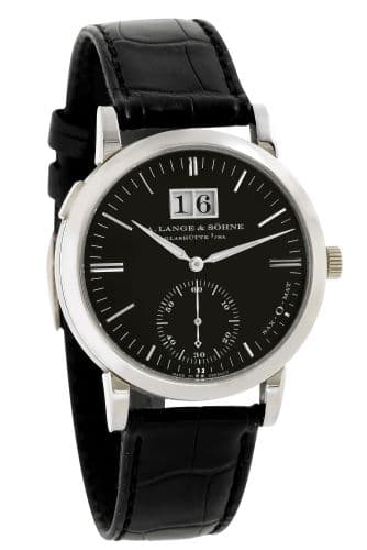 Langematik Big Date — photo from WatchBase · Photo: WatchBase · © WatchBase, used with permission · Source: https://watchbase.com/a-lange-sohne/saxonia/308-027