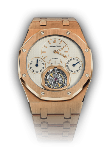 Royal Oak 25831 Tourbillon 25th Anniversary Pink Gold — photo from WatchBase · Photo: WatchBase · © WatchBase, used with permission · Source: https://watchbase.com/audemars-piguet/royal-oak/25831or-o-1110or-01