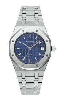 Royal Oak 14790 Date Stainless Steel / Blue — photo from WatchBase · Photo: WatchBase · © WatchBase, used with permission · Source: https://watchbase.com/audemars-piguet/royal-oak/14790st-oo-0789st-08