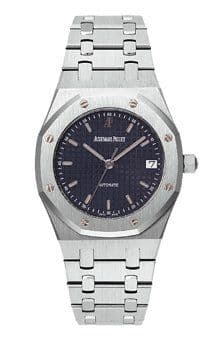 Royal Oak 14790 Date Stainless Steel / Black — photo from WatchBase · Photo: WatchBase · © WatchBase, used with permission · Source: https://watchbase.com/audemars-piguet/royal-oak/14790st-oo-0789st-09