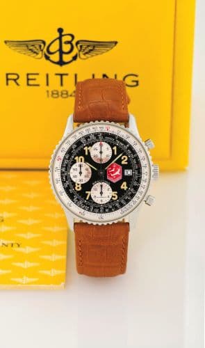 Old Navitimer Snowbirds — photo from WatchBase · Photo: WatchBase · © WatchBase, used with permission · Source: https://watchbase.com/breitling/navitimer/a13022-snowbirds