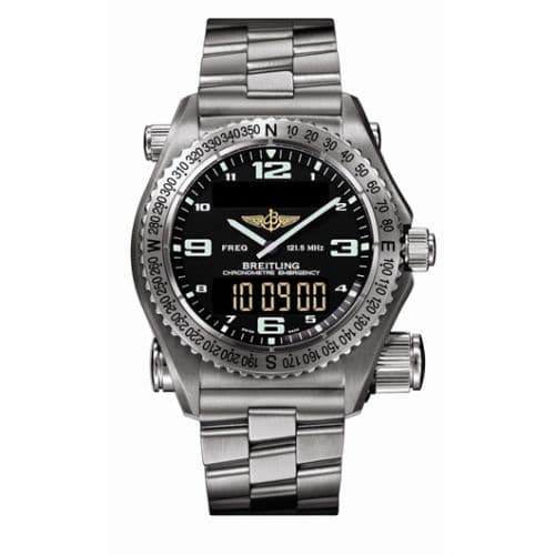 Emergency — photo from WatchBase · Photo: WatchBase · © WatchBase, used with permission · Source: https://watchbase.com/breitling/emergency/e7632110b576