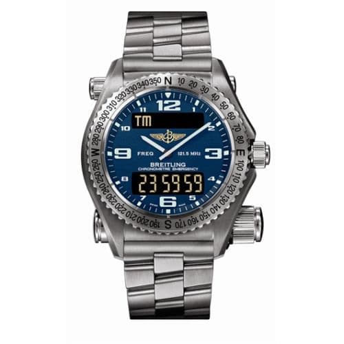 Emergency — photo from WatchBase · Photo: WatchBase · © WatchBase, used with permission · Source: https://watchbase.com/breitling/emergency/e7632110c549