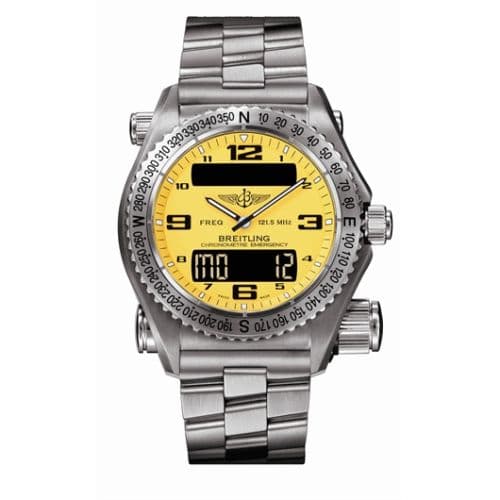 Emergency — photo from WatchBase · Photo: WatchBase · © WatchBase, used with permission · Source: https://watchbase.com/breitling/emergency/e7632110i500