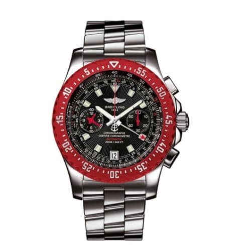 Skyracer Raven — photo from WatchBase · Photo: WatchBase · © WatchBase, used with permission · Source: https://watchbase.com/breitling/skyracer/a2736303b823