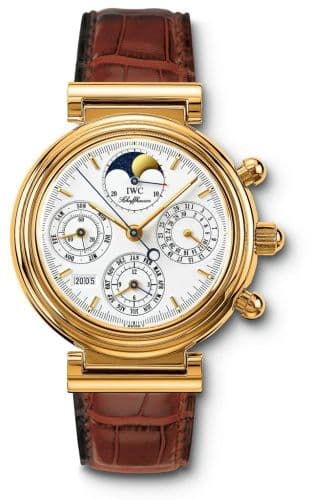 Da Vinci Perpetual Yellow Gold / White / German — photo from WatchBase · Photo: WatchBase · © WatchBase, used with permission · Source: https://watchbase.com/iwc/da-vinci/iw3750-01