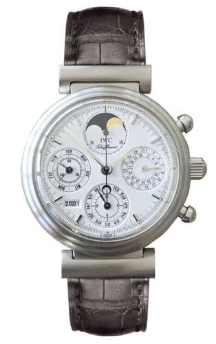 Da Vinci Perpetual Stainless Steel / White / English — photo from WatchBase · Photo: WatchBase · © WatchBase, used with permission · Source: https://watchbase.com/iwc/da-vinci/iw3750-13