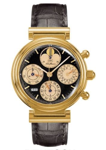 Da Vinci Perpetual Red Gold / Black / Italian — photo from WatchBase · Photo: WatchBase · © WatchBase, used with permission · Source: https://watchbase.com/iwc/da-vinci/iw3750-24
