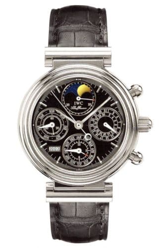 Da Vinci Perpetual Stainless Steel / Black / French — photo from WatchBase · Photo: WatchBase · © WatchBase, used with permission · Source: https://watchbase.com/iwc/da-vinci/iw3750-31