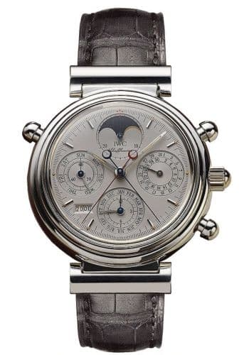 Da Vinci Perpetual Rattrapante Platinum / Silver / German — photo from WatchBase · Photo: WatchBase · © WatchBase, used with permission · Source: https://watchbase.com/iwc/da-vinci/iw3751-02