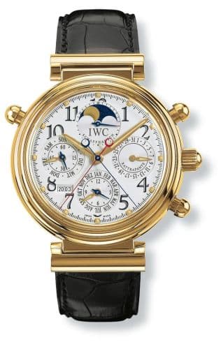 Da Vinci Perpetual Rattrapante Rose Gold / Silver / German — photo from WatchBase · Photo: WatchBase · © WatchBase, used with permission · Source: https://watchbase.com/iwc/da-vinci/iw3754-01