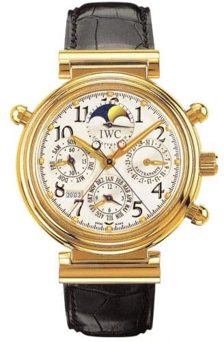 Da Vinci Perpetual Rattrapante Rose Gold / Silver / Italian — photo from WatchBase · Photo: WatchBase · © WatchBase, used with permission · Source: https://watchbase.com/iwc/da-vinci/iw3754-02