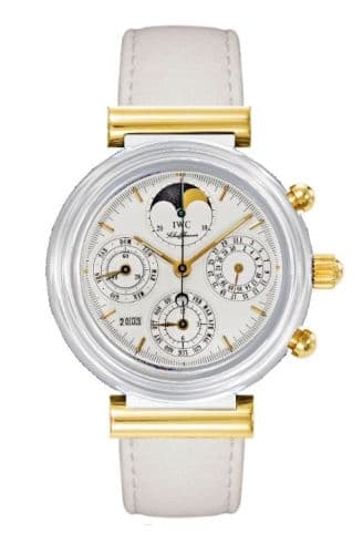 Da Vinci Perpetual White Ceramic / Yellow Gold / White / English — photo from WatchBase · Photo: WatchBase · © WatchBase, used with permission · Source: https://watchbase.com/iwc/da-vinci/iw3755-07