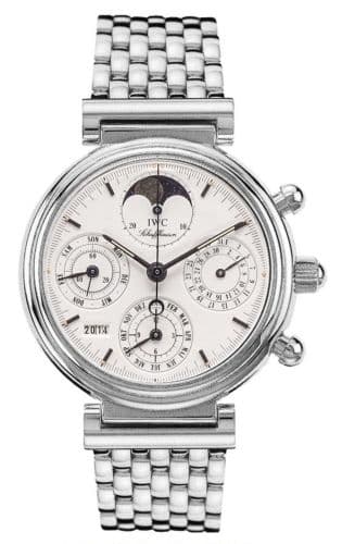 Da Vinci Perpetual White Gold / White / Italian / Bracelet — photo from WatchBase · Photo: WatchBase · © WatchBase, used with permission · Source: https://watchbase.com/iwc/da-vinci/iw9252-06