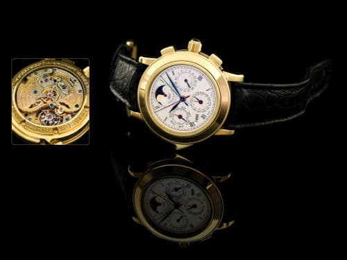 Destriero Scafusia Yellow Gold / German — photo from WatchBase · Photo: WatchBase · © WatchBase, used with permission · Source: https://watchbase.com/iwc/grande-complication/iw1868-12