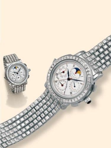 Destriero Scafusia White Gold White / Diamonds / Bracelet — photo from WatchBase · Photo: WatchBase · © WatchBase, used with permission · Source: https://watchbase.com/iwc/grande-complication/iw1868-23