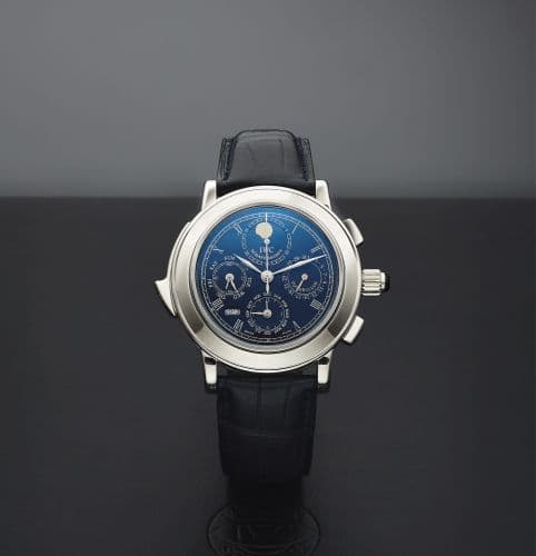 Destriero Scafusia Platinum / Blue / English — photo from WatchBase · Photo: WatchBase · © WatchBase, used with permission · Source: https://watchbase.com/iwc/grande-complication/iw1868-10