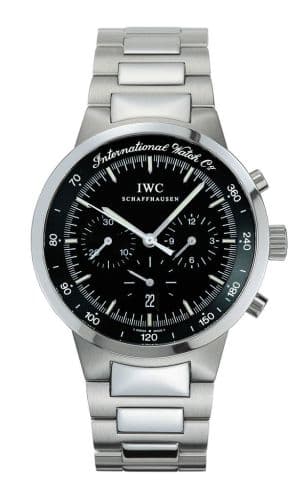 GST Chronograph MecaQuartz Stainless Steel / Black — photo from WatchBase · Photo: WatchBase · © WatchBase, used with permission · Source: https://watchbase.com/iwc/gst-aquatimer/iw3727-02