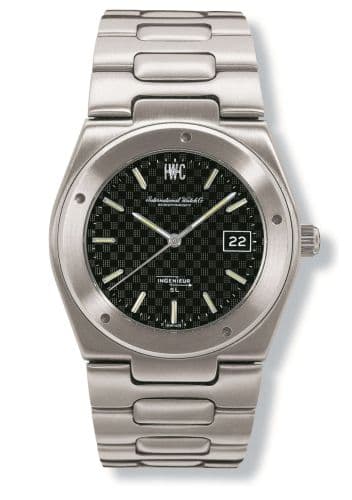 Ingenieur SL Jumbo Stainless Steel / Black — photo from WatchBase · Photo: WatchBase · © WatchBase, used with permission · Source: https://watchbase.com/iwc/ingenieur/iw1832-01