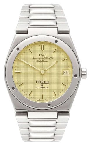 Ingenieur SL Automatic Stainless Steel / Champagne / Bracelet — photo from WatchBase · Photo: WatchBase · © WatchBase, used with permission · Source: https://watchbase.com/iwc/ingenieur/iw3505-04