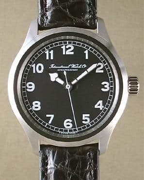 Pilot's Watch Mark XII Platinum / Black / Japan — photo from WatchBase · Photo: WatchBase · © WatchBase, used with permission · Source: https://watchbase.com/iwc/pilot/iw3241-09