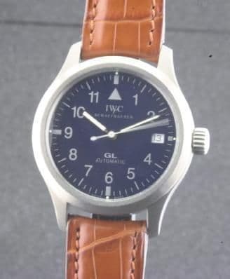 Pilot's Watch Mark XII Titanium / Blue / Giorgio Latuada — photo from WatchBase · Photo: WatchBase · © WatchBase, used with permission · Source: https://watchbase.com/iwc/pilot/iw3242-02