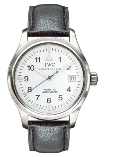Pilot's Watch Mark XV Stainless Steel / White / Gadebusch — photo from WatchBase · Photo: WatchBase · © WatchBase, used with permission · Source: https://watchbase.com/iwc/pilot/iw3253-06
