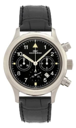 Pilot's Watch Chronograph Mechaquartz — photo from WatchBase · Photo: WatchBase · © WatchBase, used with permission · Source: https://watchbase.com/iwc/pilot/iw3740-01