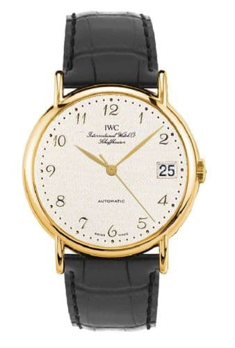 Portofino Automatic Yellow Gold / Silver - Breguet / Strap — photo from WatchBase · Photo: WatchBase · © WatchBase, used with permission · Source: https://watchbase.com/iwc/portofino/iw3513-05