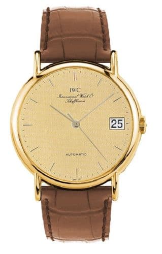 Portofino Automatic Yellow Gold / Champagne / Strap — photo from WatchBase · Photo: WatchBase · © WatchBase, used with permission · Source: https://watchbase.com/iwc/portofino/iw3513-07