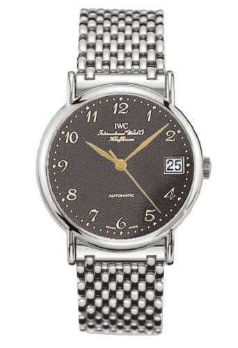 Portofino Automatic Stainless Steel / Black - Breguet / Bracelet — photo from WatchBase · Photo: WatchBase · © WatchBase, used with permission · Source: https://watchbase.com/iwc/portofino/iw3513-16