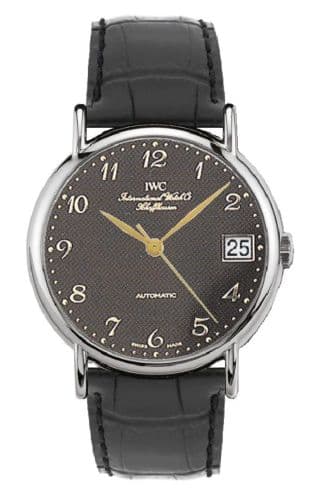 Portofino Automatic Stainless Steel / Black - Breguet / Strap — photo from WatchBase · Photo: WatchBase · © WatchBase, used with permission · Source: https://watchbase.com/iwc/portofino/iw3513-21