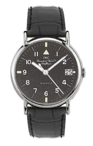 Portofino Automatic Stainless Steel / Black - Pilot / Strap — photo from WatchBase · Photo: WatchBase · © WatchBase, used with permission · Source: https://watchbase.com/iwc/portofino/iw3513-22