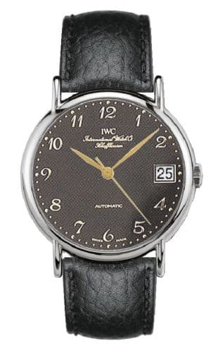 Portofino Automatic Stainless Steel / Black - Breguet / Strap — photo from WatchBase · Photo: WatchBase · © WatchBase, used with permission · Source: https://watchbase.com/iwc/portofino/iw3513-25