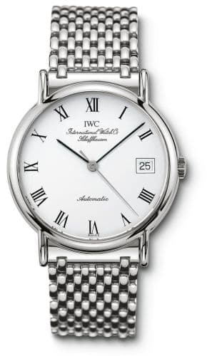 Portofino Automatic Stainless Steel / White - Roman / Bracelet — photo from WatchBase · Photo: WatchBase · © WatchBase, used with permission · Source: https://watchbase.com/iwc/portofino/iw3513-40