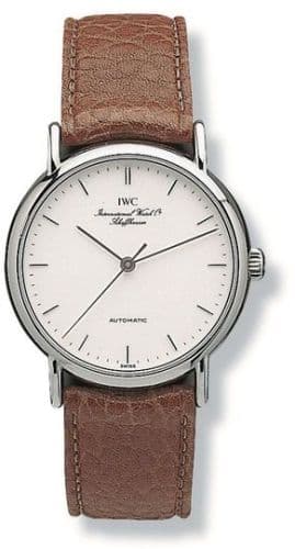 Portofino Automatic / Stainless Steel / White / Strap — photo from WatchBase · Photo: WatchBase · © WatchBase, used with permission · Source: https://watchbase.com/iwc/portofino/iw3514-01