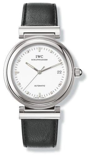 Da Vinci SL Stainless Steel / White — photo from WatchBase · Photo: WatchBase · © WatchBase, used with permission · Source: https://watchbase.com/iwc/da-vinci/iw3528-01