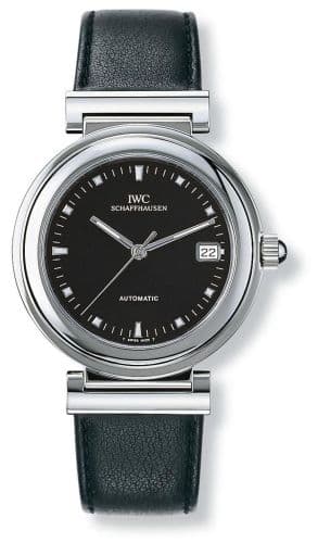 Da Vinci SL Stainless Steel / Black / Nappa — photo from WatchBase · Photo: WatchBase · © WatchBase, used with permission · Source: https://watchbase.com/iwc/da-vinci/iw3528-06