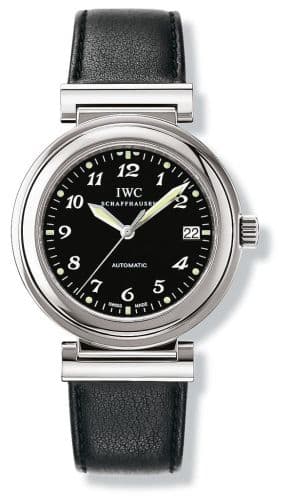 Da Vinci SL Stainless Steel / Black Breguet / Nappa — photo from WatchBase · Photo: WatchBase · © WatchBase, used with permission · Source: https://watchbase.com/iwc/da-vinci/iw3528-10