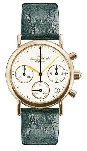 Portofino Lady Chronograph MecaQuartz Rose Gold / White / Alligator — photo from WatchBase · Photo: WatchBase · © WatchBase, used with permission · Source: https://watchbase.com/iwc/portofino/iw3730-02