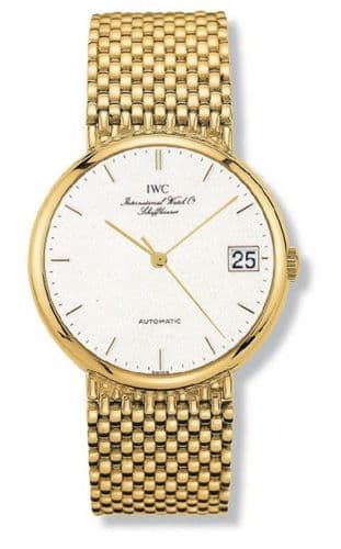 Portofino Automatic Yellow Gold / White / Bracelet — photo from WatchBase · Photo: WatchBase · © WatchBase, used with permission · Source: https://watchbase.com/iwc/portofino/iw9251-01