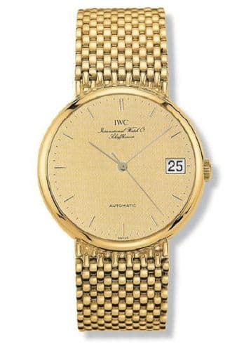 Portofino Automatic Yellow Gold / Champagne / Bracelet — photo from WatchBase · Photo: WatchBase · © WatchBase, used with permission · Source: https://watchbase.com/iwc/portofino/iw9251-02