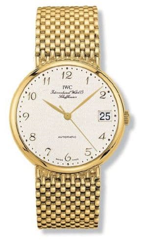 Portofino Automatic Yellow Gold / Silver - Breguet / Strap — photo from WatchBase · Photo: WatchBase · © WatchBase, used with permission · Source: https://watchbase.com/iwc/portofino/iw9251-05