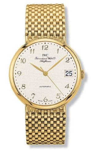 Portofino Automatic Yellow Gold / Silver - Breguet / Strap — photo from WatchBase · Photo: WatchBase · © WatchBase, used with permission · Source: https://watchbase.com/iwc/portofino/iw9261-03