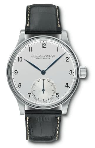 Portugieser 325 Silver / Arabic / Feuille — photo from WatchBase · Photo: WatchBase · © WatchBase, used with permission · Source: https://watchbase.com/iwc/portugieser/iw325-01