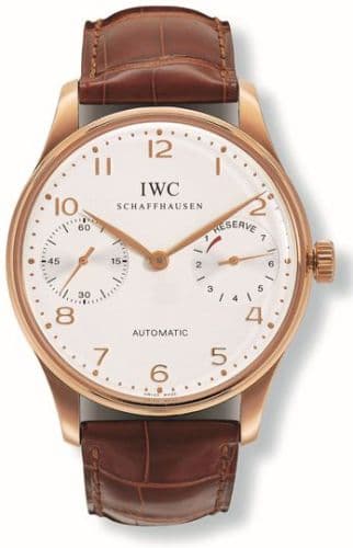 Portugieser Automatic 2000 Red Gold — photo from WatchBase · Photo: WatchBase · © WatchBase, used with permission · Source: https://watchbase.com/iwc/portugieser/iw5000-04