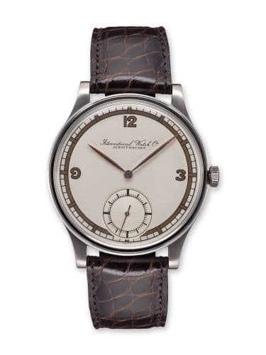 Portugieser 325 Silver / Art Deco / Feuille — photo from WatchBase · Photo: WatchBase · © WatchBase, used with permission · Source: https://watchbase.com/iwc/portugieser/iw325-02